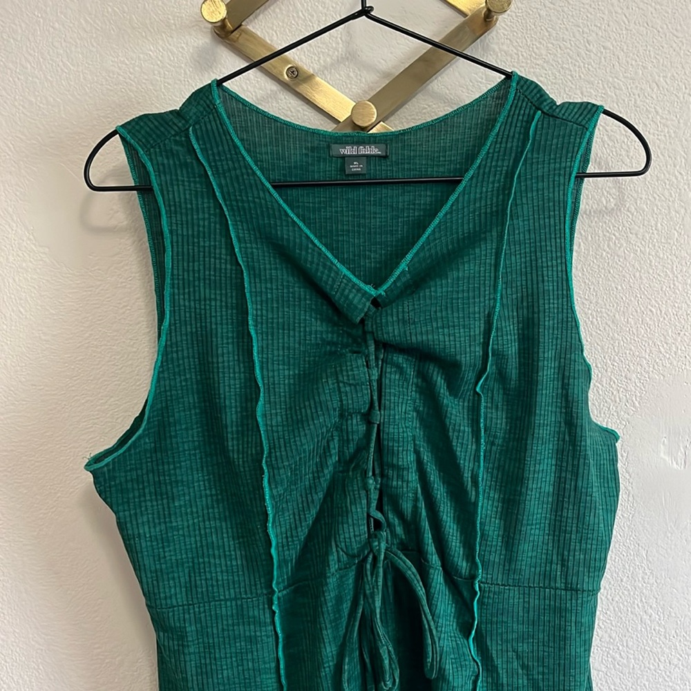 Wild Fable Teal Green Dress